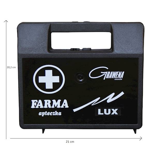 Apteczka Farma LUX - kaseta czarna