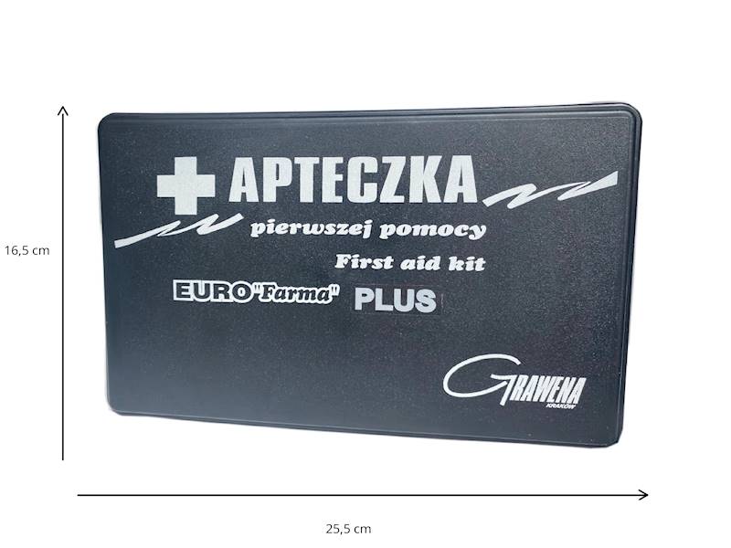 Apteczka Euro Farma Plus - kaseta czarna