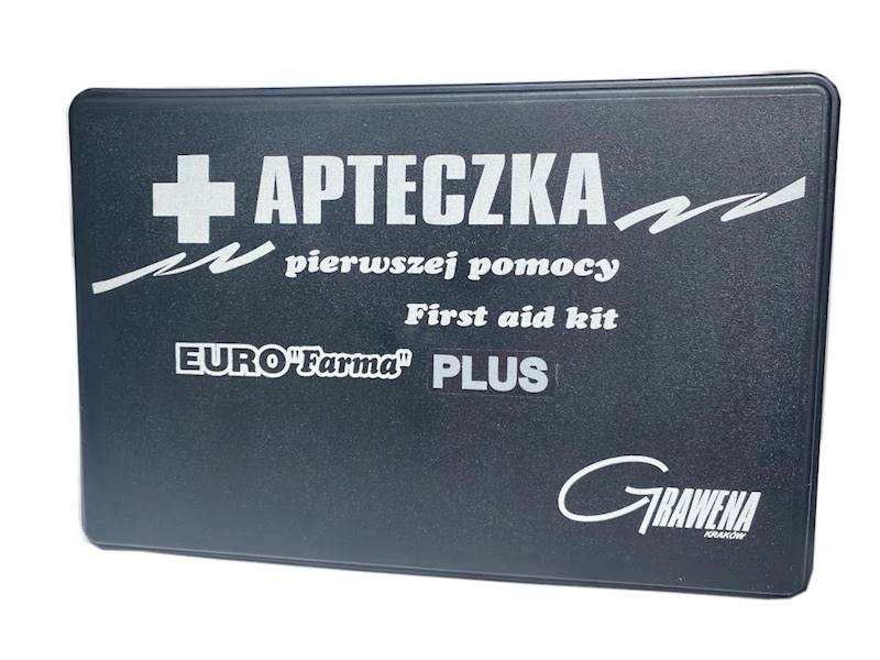 Apteczka Euro Farma Plus - kaseta czarna