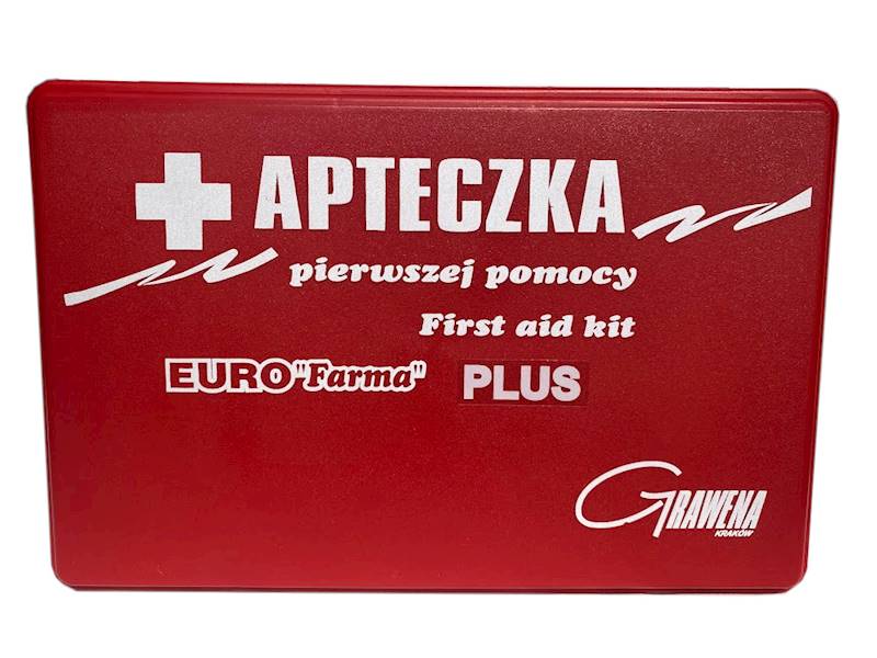 Apteczka Euro Farma Plus - kaseta czerwona