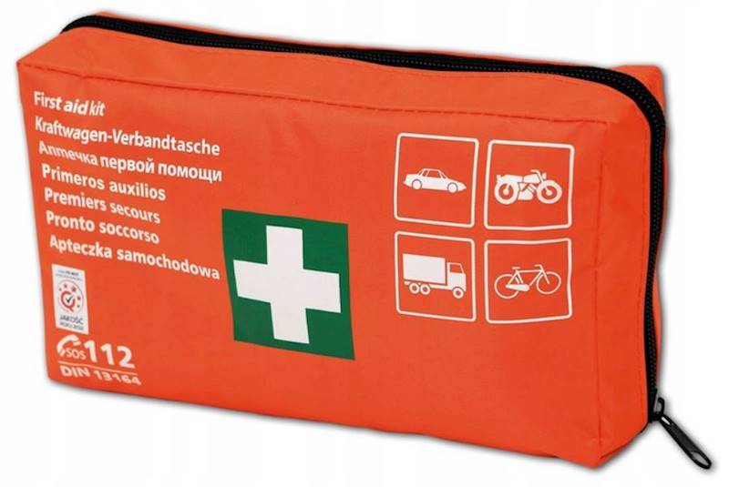 Apteczka Euro Farma DIN 13164 - saszetka czerwona