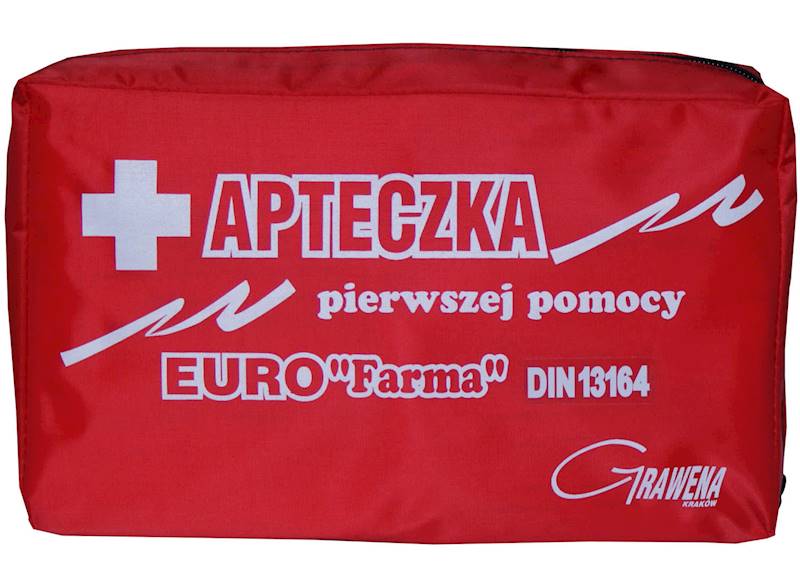 Apteczka Euro Farma DIN 13164 - saszetka czerwona