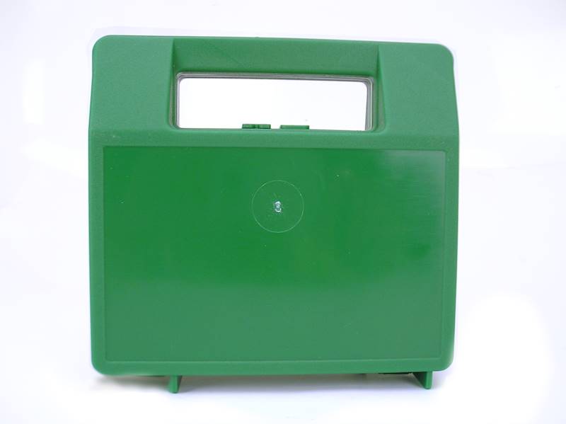 Kaseta typ C - z raczką (180x170x54mm), zielona