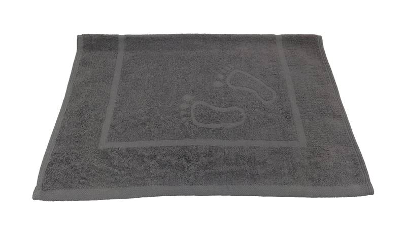 Dywanik MB PICOLLO RAINBOW 50x70 400g  stopy i ramka, c.szary