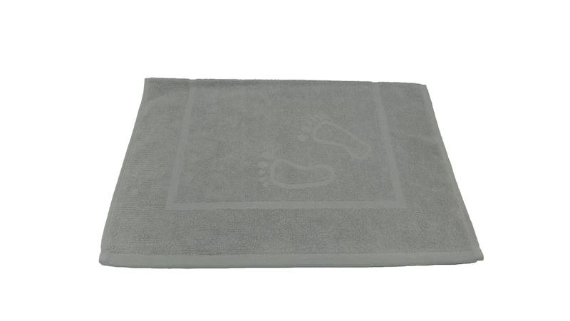 Dywanik MB PICOLLO RAINBOW 50x70 400g stopy i ramka, j.szary