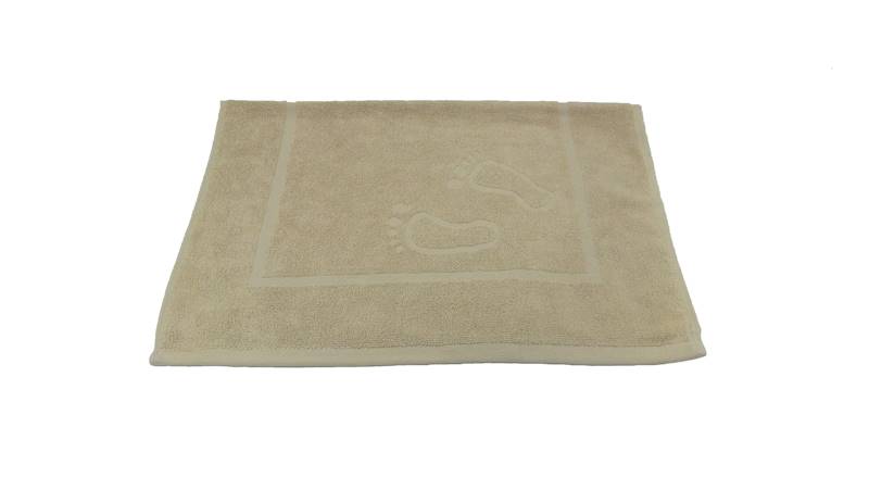 Dywanik MB PICOLLO RAINBOW 50x70 400g stopy i ramka, beż