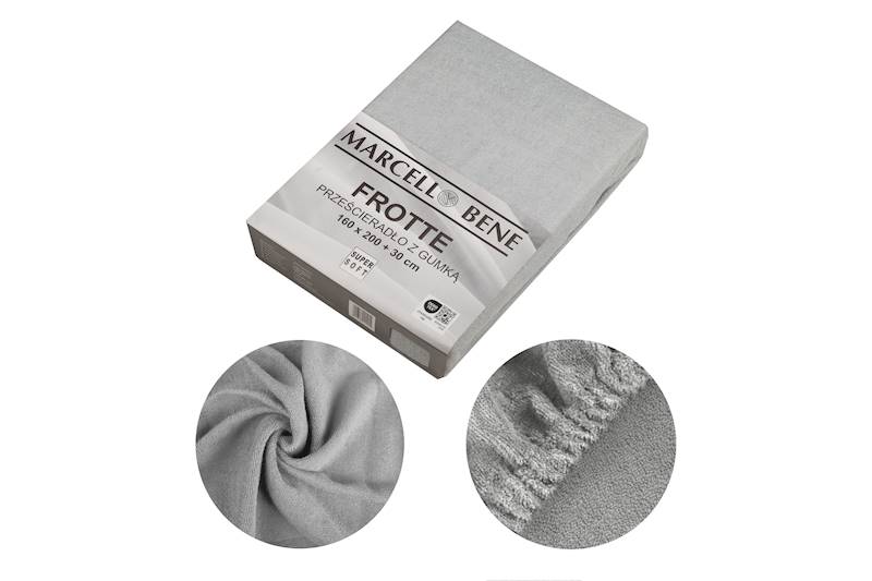 Prześcierdało MB Frotte jasny szary