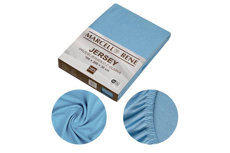 Prześcierdało MB Jersey jasny niebieski