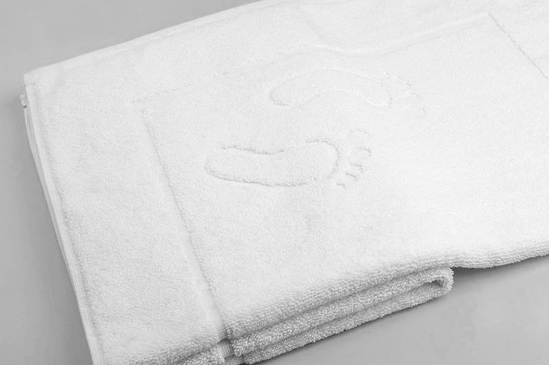 Dywanik MB LAGO 50x70 550g stopy i ramka, biały