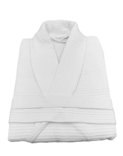 Szlafrok MB FREDDO roz. L 250g wafel, biały