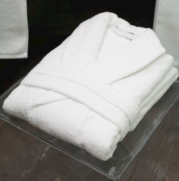 Szlafrok MB CALDO roz.XXL 360g frotte, biały