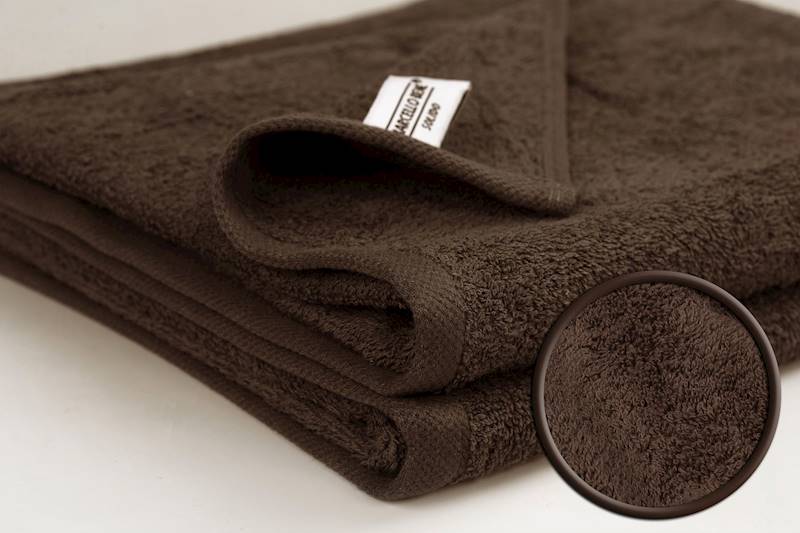 Ręcznik MB  RAINBOW 50x100cm 450g gładki, c.brąz