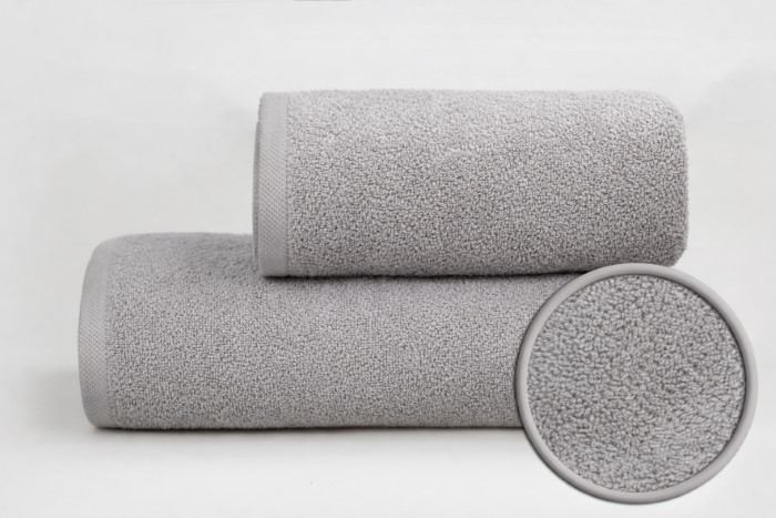 Ręcznik MB  RAINBOW 50x100cm 450g gładki, j.szary