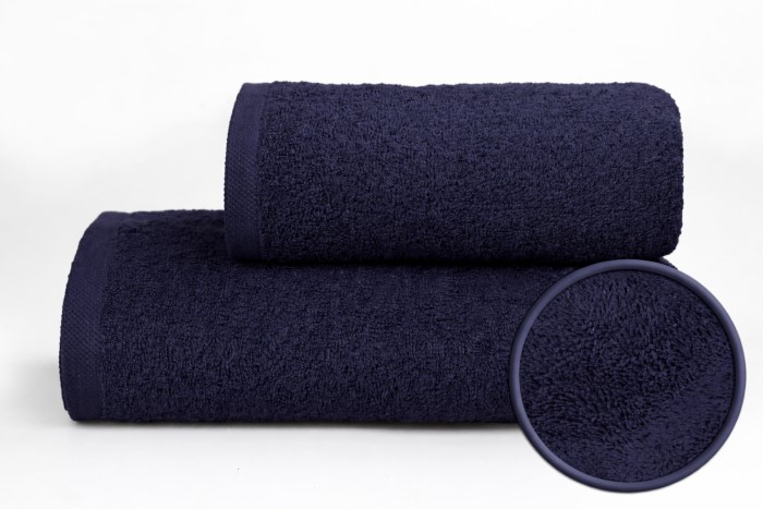 Ręcznik MB POOL 90x180cm 450g gładki granatowy