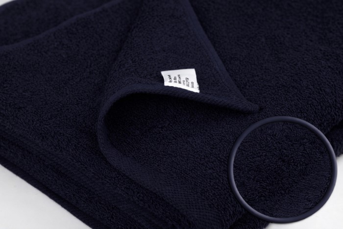 Ręcznik MB POOL 90x180cm 450g gładki granatowy