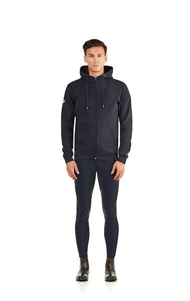 Męska bluza Ego7 Zip - granatowa