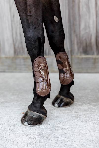 Kentucky Bamboo Tendon Boots Elastic przód-brąz