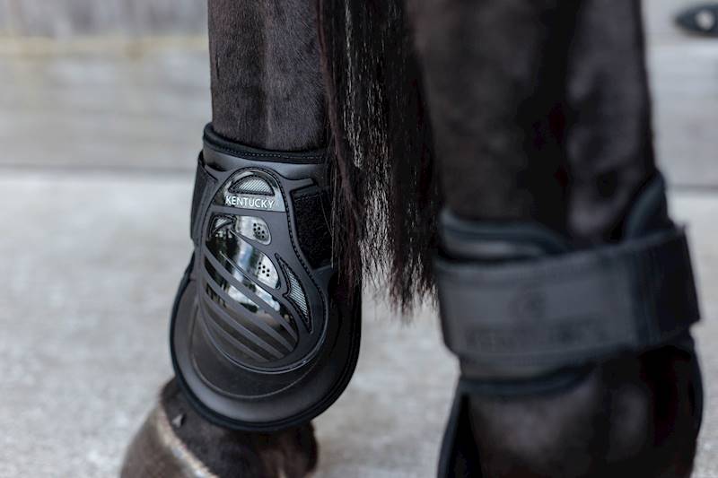 Kentucky ochraniacze Deep Fetlock AIR tyły - czarn