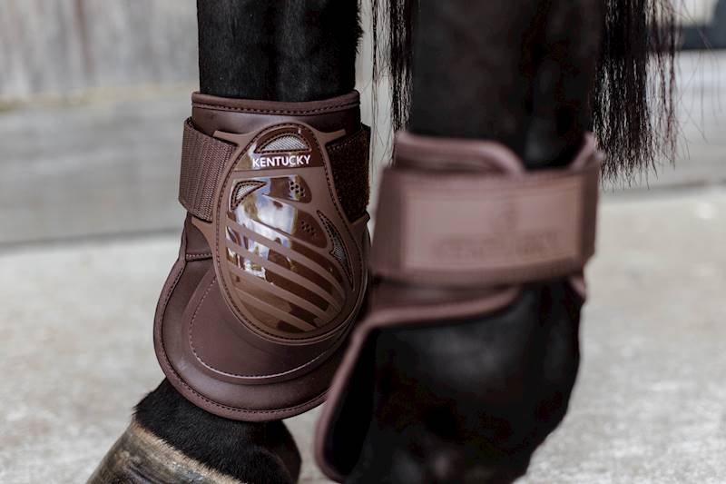 Kentucky ochraniacze Deep Fetlock AIR tyły - brąz