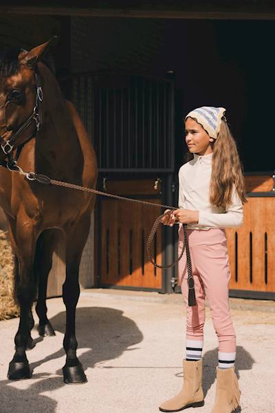 Dziecięce Legginsy Miami Kentucky lej kolanow-róż