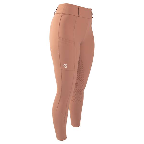 Legginsy Kentucky Classic Pełny lej - białe