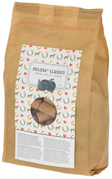 Smakołyki dla konia Delizia Classic, lukrecja 1kg