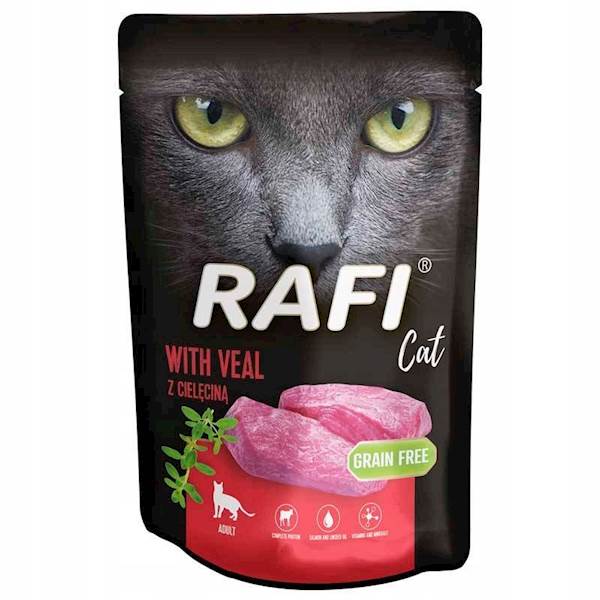 Rafi pasztet d/kota cielęcina 100g