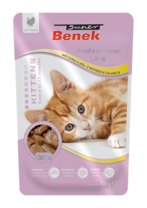 Benek saszetka d/młody kot indyk w galarecie 100g