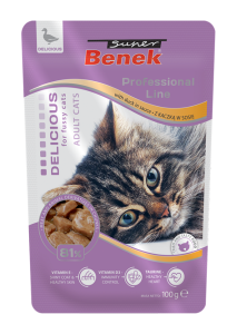 Benek saszetka kot wybredny kaczka w sosie 100g