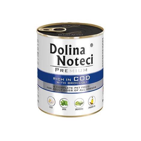 Dolina Noteci dorsz z brokułami 800g