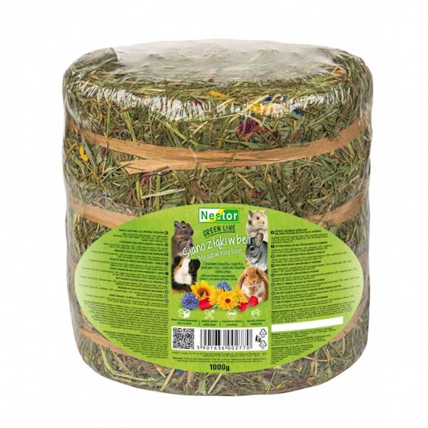Siano z łąki w beli z kwiatami 1000g