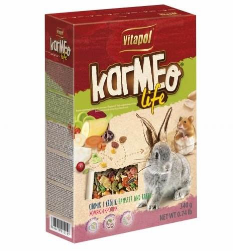 ZVP-1024 Chomik i królik owocowo-warzywny 340g
