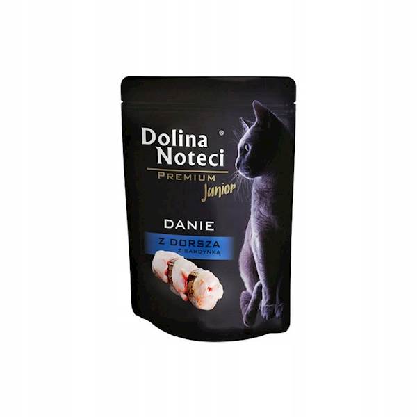 Danie z dorsza 85g kot junior