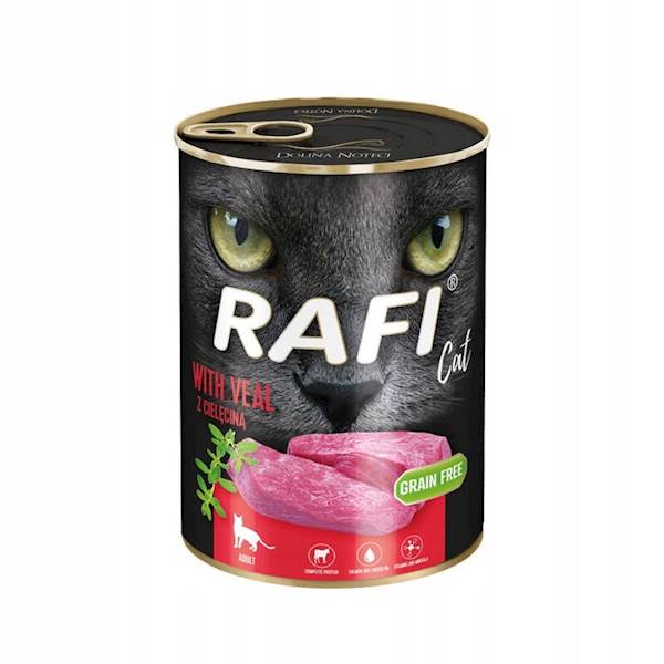 Rafi kot z cielęciną 400g 