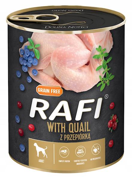 Rafi pasztet z przepiórką 800g