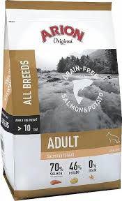 Arion Grain Free salmon&potato 12kg