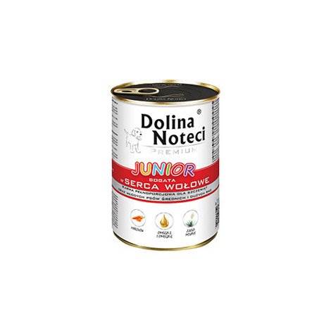 Dolina Noteci JUNIOR serca wołowe 400g
