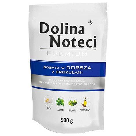Dolina Noteci dorsz z brokułami 500g