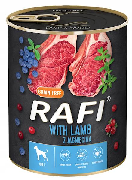 Rafi pasztet z jagnięciną 800g