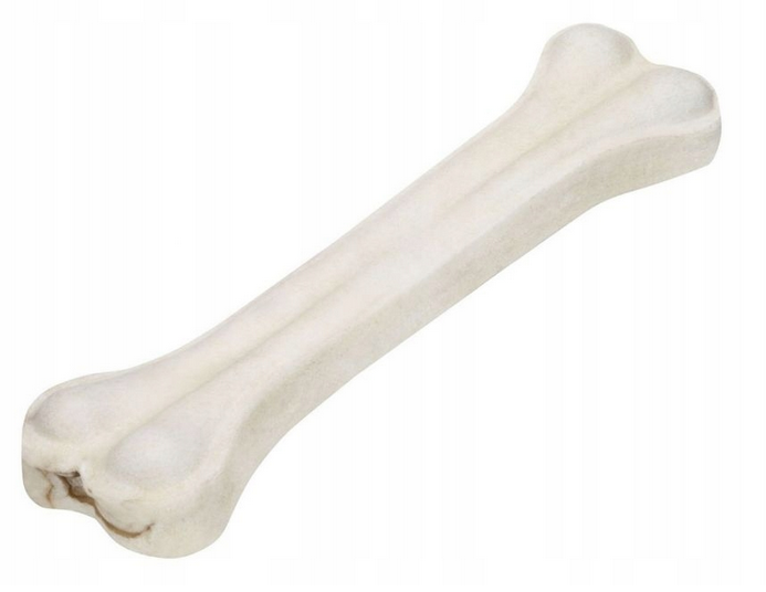 PB23 Kość prasowana biała 10cm 