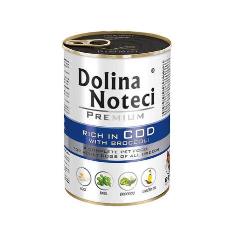 Dolina Noteci dorsz z brokułami 400g