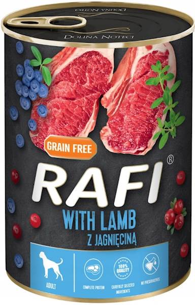 Rafi d/psa jagnięcina 400g