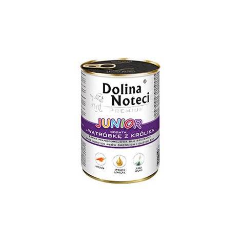 Dolina Noteci JUNIOR wątróbka królika 400g