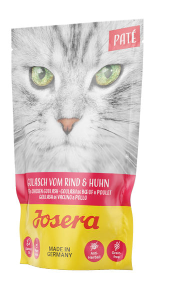 Josera Pate gulasz z kurczakiem i wołowiną 85g