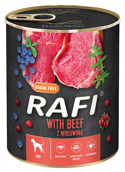 Rafi pasztet z wołowiną 800g