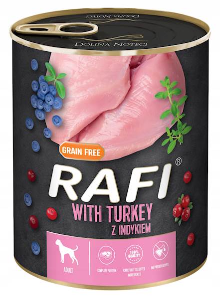 Rafi pasztet z indykiem 800g
