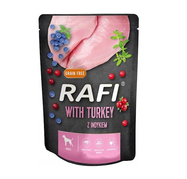 Rafi d/psa INDYK (saszetka) 300g