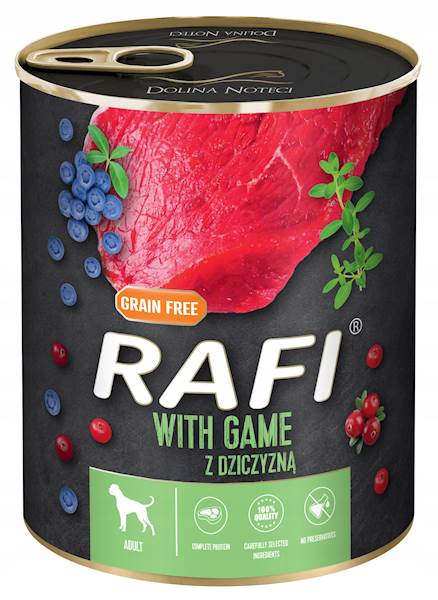 Rafi pasztet z dziczyzną 800g