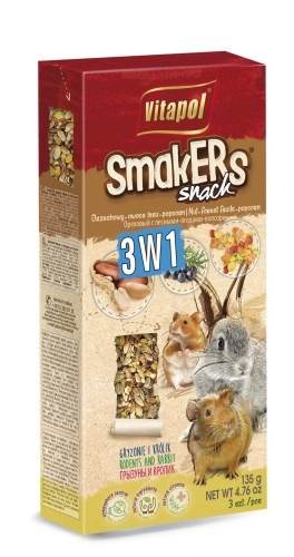 ZVP-1113 Smakers d/g MIX (o.leśne/popcorn/orzech)