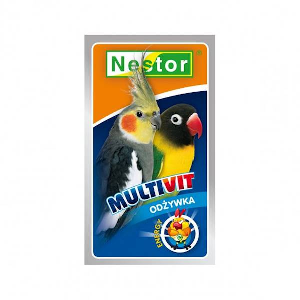 Multivit Odżywka papuga średnia 